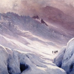 The Glacier des Bossons, Chamonix